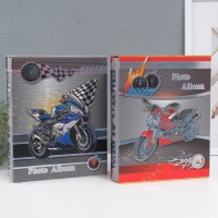 Фотоальбом на 200 фото 10х15 см "Мотоцикл" в коробке МИКС 5,6х20,5х26,2 см Фотоальбом на 200 фото 10х15 см "Мотоцикл" в коробке МИКС 5,6х20,5х26,2 см