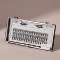 Набор накладных ресниц &laquo;Классика&raquo;, пучки, 10, 12, 14 мм, толщина 0,07 мм, изгиб D, 20 D