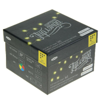 Гирлянда &laquo;Бахрома&raquo; 3 &times; 0.6 м, IP44, УМС, тёмная нить, 160 LED, свечение мульти, 220 В