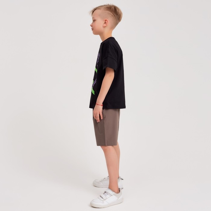 Футболка детская MINAKU Graffiti, цвет чёрный, рост 110 Футболка детская MINAKU Graffiti, цвет чёрный, рост 110