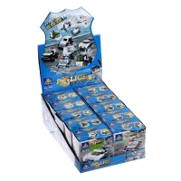 Конструктор блочный &laquo;Полицейский транспорт&raquo;, 10 видов, МИКС