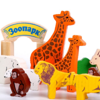 Конструктор &laquo;Зоопарк&raquo;, 39 элементов