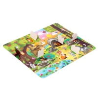Пазлы с окошками «В лесу», 30 деталей Пазлы с окошками «В лесу», 30 деталей