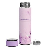 Термос, серия: Basic, "Цветочки", 450 мл, сохраняет тепло до 12 ч