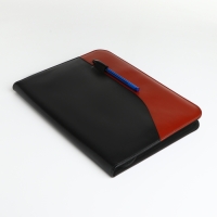 Папка для документов, А4, цвет чёрный/коричневый Папка для документов, А4, цвет чёрный/коричневый