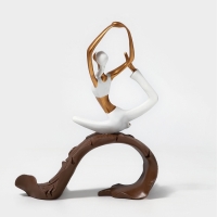 Статуэтка полистоун &laquo;Йогиня&raquo; 22,5 х 8,5 х 27 см