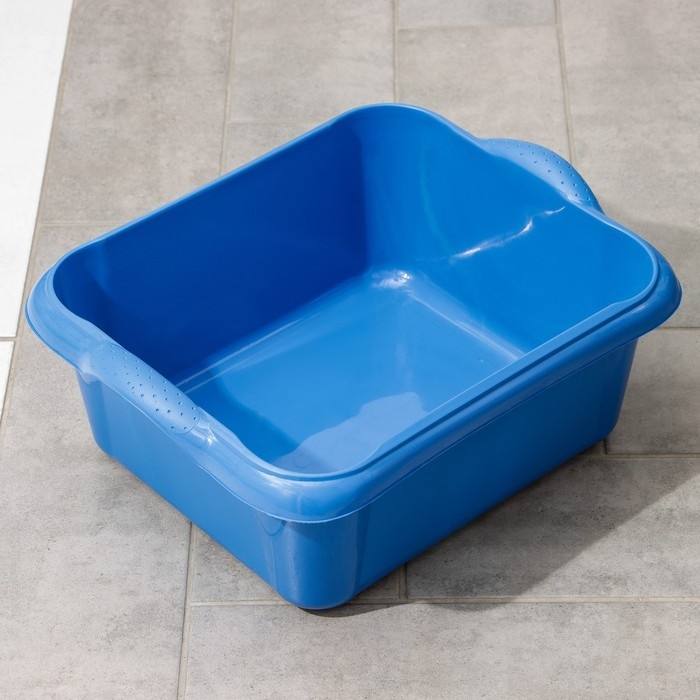Таз прямоугольный, 14 л, цвет МИКС Таз прямоугольный, 14 л, цвет МИКС