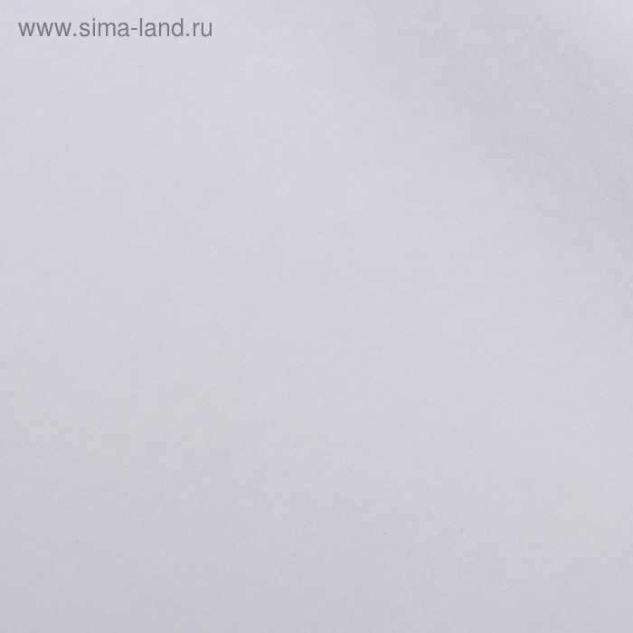 Бумага тишью водоотталкивающая, цвет белый, 58 см х 5 м 19 микрон