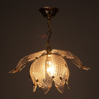 Светильник BayerLux "Лепестки" 1х40Вт E27 золото 38х38х65 см