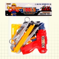 Набор инструментов &laquo;Собери верстачок&raquo;, 16 элементов, цвет МИКС