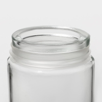 Солонка стеклянная Доляна &laquo;Классик&raquo;, 140 мл, 4&times;5&times;10,5 см