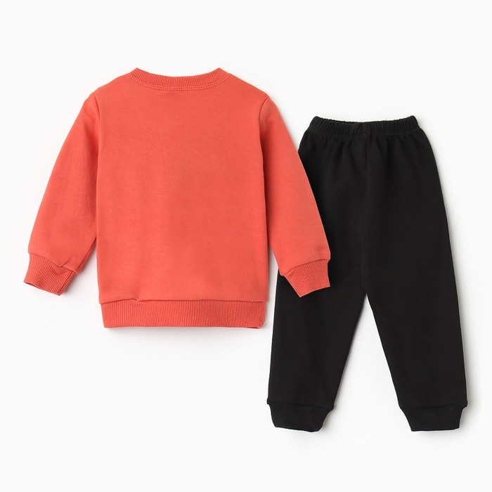 Комплект детский, цвет кирпичный, рост 80 см