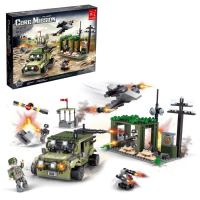 Конструктор Армия &laquo;Штурм блокпоста&raquo;, 431 деталь