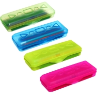 Карандаши 24 цвета Calligrata, ЭКОНОМ, заточенные, шестигранные, пластиковые, пенал-футляр и 3 чернографитных карандаша с ластиком в ПОДАРОК, МИКС Карандаши 24 цвета Calligrata, ЭКОНОМ, заточенные, шестигранные, пластиковые, пенал-футляр и 3 чернографитных карандаша с ластиком в ПОДАРОК, МИКС