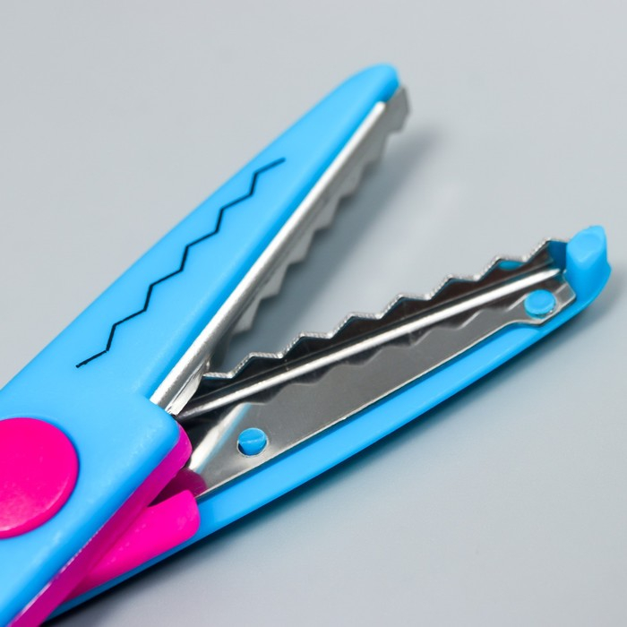 Ножницы рельефные Ножницы рельефные "Цветик", (набор 6 шт) 13 см