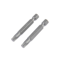 Биты ТУНДРА, намагниченные, сталь S2, T30 х 50 мм, 2 шт. Биты ТУНДРА, намагниченные, сталь S2, T30 х 50 мм, 2 шт.