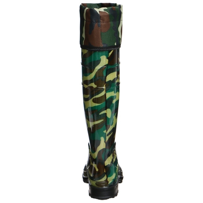Сапоги мужские С-25РМ, ПВХ, камуфляж, размер 42