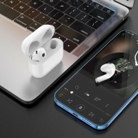 Наушники Hoco EW43 TWS, беспроводные, вкладыши, BT5.3, 40/300 мАч, микрофон, белые Наушники Hoco EW43 TWS, беспроводные, вкладыши, BT5.3, 40/300 мАч, микрофон, белые