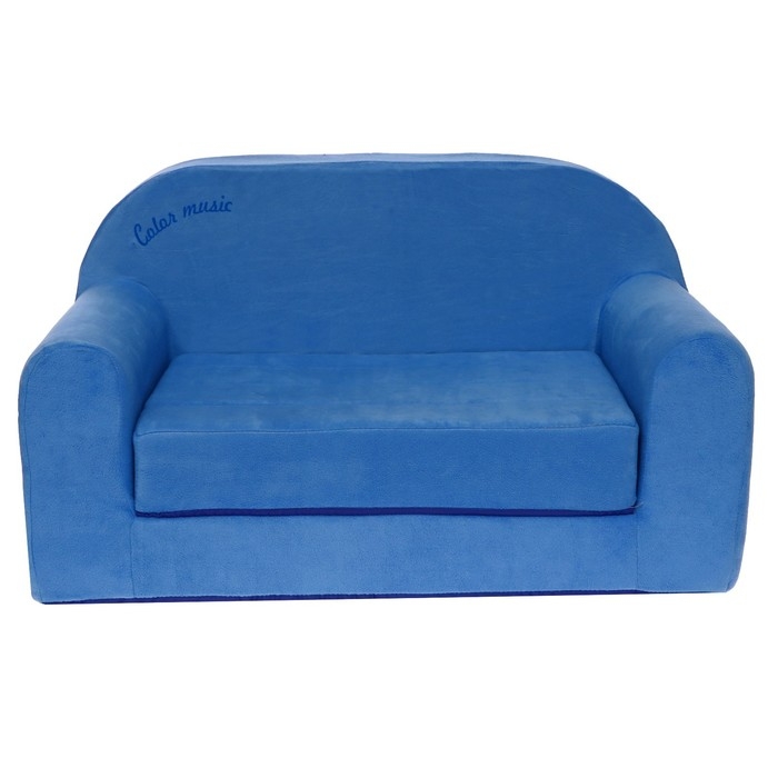 Мягкая игрушка &laquo;Диванчик раскладной Happy babby&raquo;, цвет синий