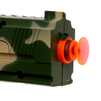 Пистолет &laquo;Глок&raquo;, с мишенью и очками, стреляет присосками