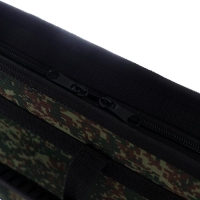 Папка с ручками текстильная, А4, 365 х 260 х 50 мм, 2С13 "Тихвин", каркасная, "Пиксели"