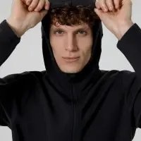 Куртка с капюшоном унисекс Begi, черная, размер XL Куртка с капюшоном унисекс Begi, черная, размер XL