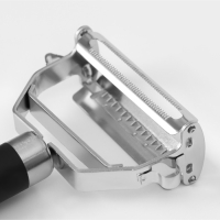 Овощерезка Доляна Venus, 21 см, нержавеющая сталь, цвет чёрный Овощерезка Доляна Venus, 21 см, нержавеющая сталь, цвет чёрный