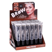 Прозрачный гель для бровей для укладки, 20 мл, с эффектом 3D и блеском Прозрачный гель для бровей для укладки, 20 мл, с эффектом 3D и блеском