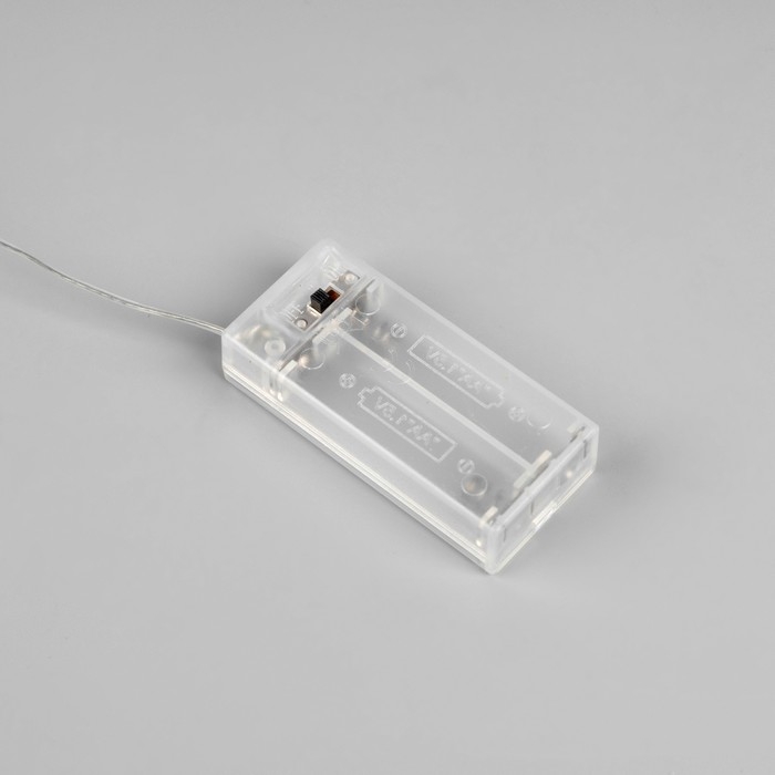 Светодиодная фигура &laquo;Звезда&raquo; 28 см, металл, батарейки АААх3 (не в комплекте), свечение тёплое белое