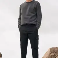 Брюки мужские Docker, черные, размер 56