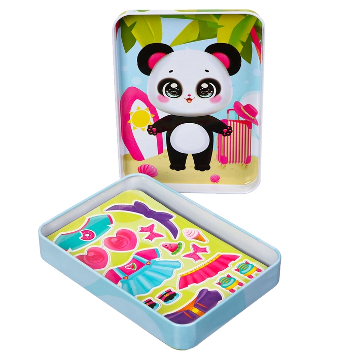 Магнитный набор &laquo;Жаркие каникулы&raquo;, в жестяной коробке