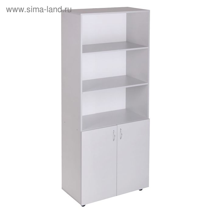 Шкаф для документов, 800х420х1880, Светло-серый Шкаф для документов, 800х420х1880, Светло-серый