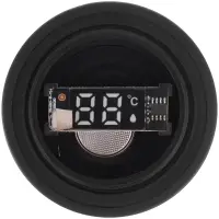 Смарт-термос с ситечком Termino, черный Смарт-термос с ситечком Termino, черный