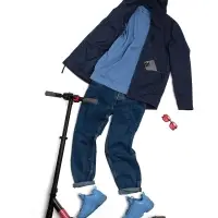 Куртка унисекс Kokon темно-синяя, размер M