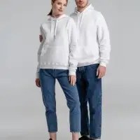 Толстовка с капюшоном Slam 320, белая, размер XL