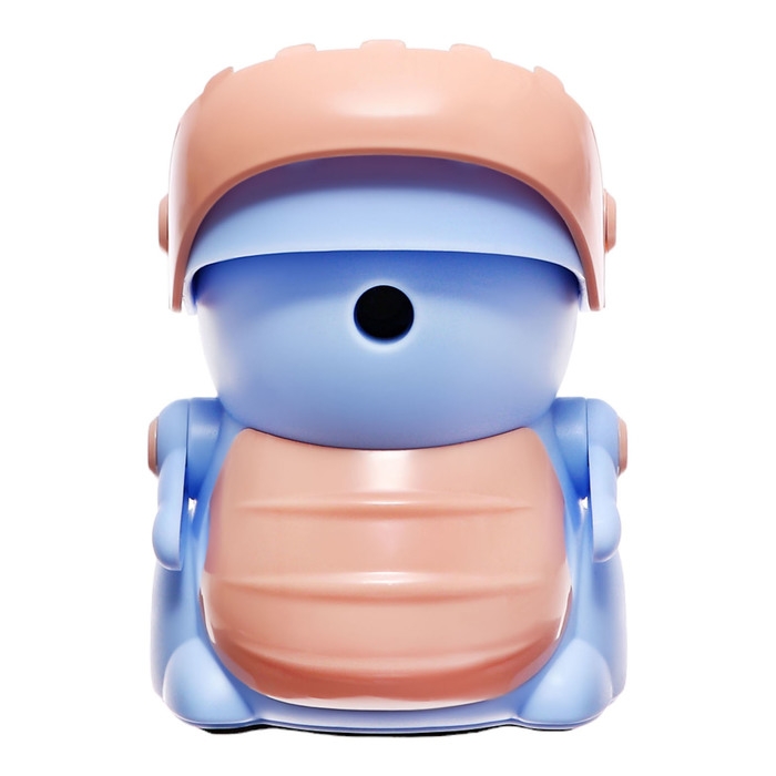 Точилка механическая с контейнером Точилка механическая с контейнером "Дракон" синий