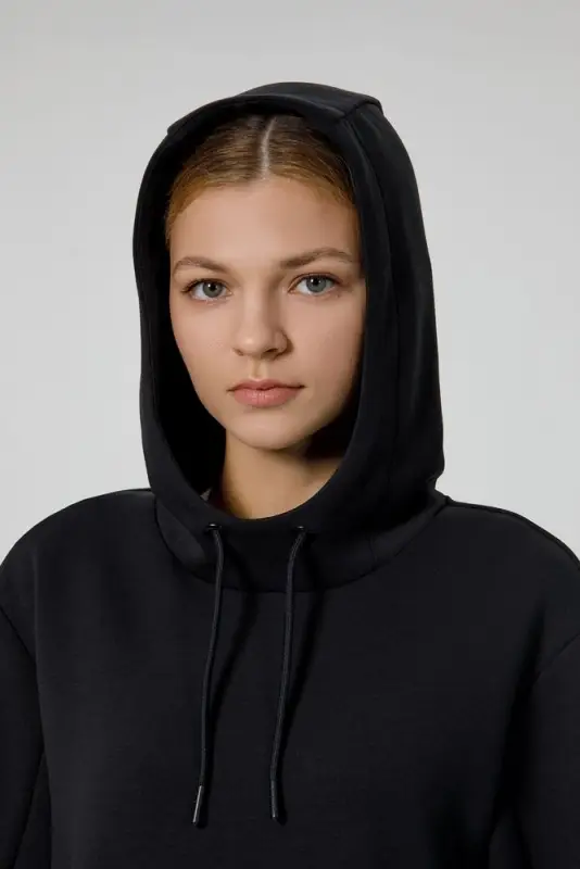 Худи унисекс Begi, черное, размер S