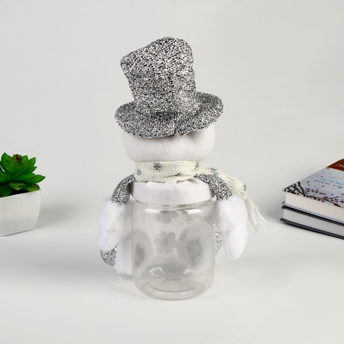 Конфетница &laquo;Снеговик&raquo;