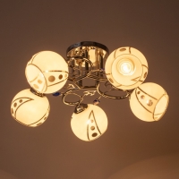 Люстра "Аура" 5х40Вт Е27 ХромМОДЕЛЬ: 2612363