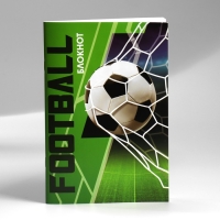 Подарочный набор блокнот-раскраска, трафарет, наклейки и восковые мелки &laquo;Футбол&raquo;