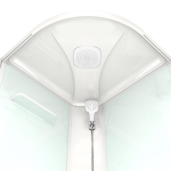 Душевая кабина DOMANI-Spa Delight 88 high, поддон 45 см, черные стенки, тонированное, 80х80 Душевая кабина DOMANI-Spa Delight 88 high, поддон 45 см, черные стенки, тонированное, 80х80