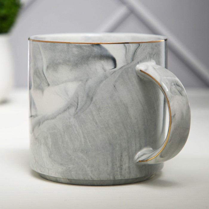 Кружка керамическая &laquo;Учитель&raquo;, 350 мл, цвет серый