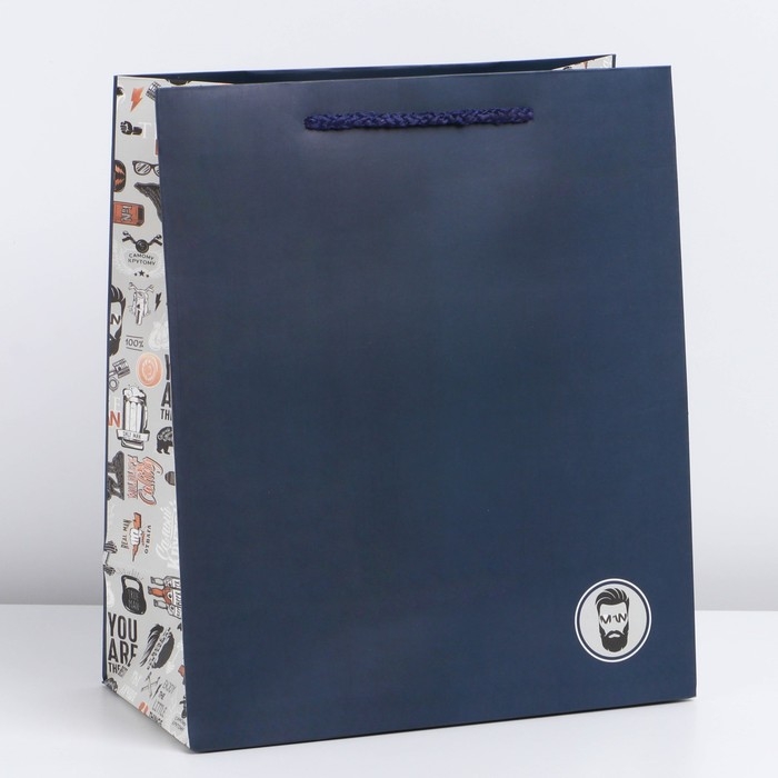 Пакет подарочный ламинированный вертикальный, упаковка, «Ты лучший», ML 23 х 27 х 11,5 см Пакет подарочный ламинированный вертикальный, упаковка, «Ты лучший», ML 23 х 27 х 11,5 см