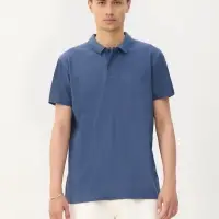 Рубашка поло унисекс Pulse, синяя (джинс), размер M