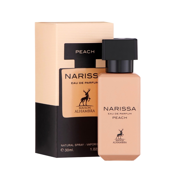 Парфюмерная вода женская Narissa Peach (по мотивам Narciso Ambr&eacute;e Narciso), 30 мл