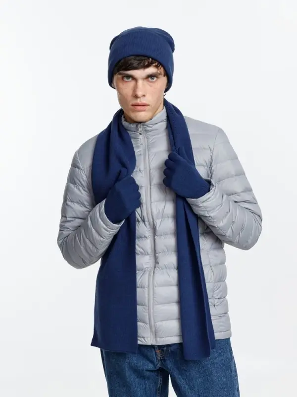 Шапка Urban Flow, темно-синий меланж Шапка Urban Flow, темно-синий меланж