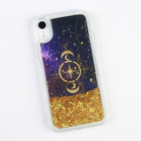 Чехол на телефон iPhone XR с блёстками внутри Stars, 7,6 × 15,1 см Чехол на телефон iPhone XR с блёстками внутри Stars, 7,6 × 15,1 см