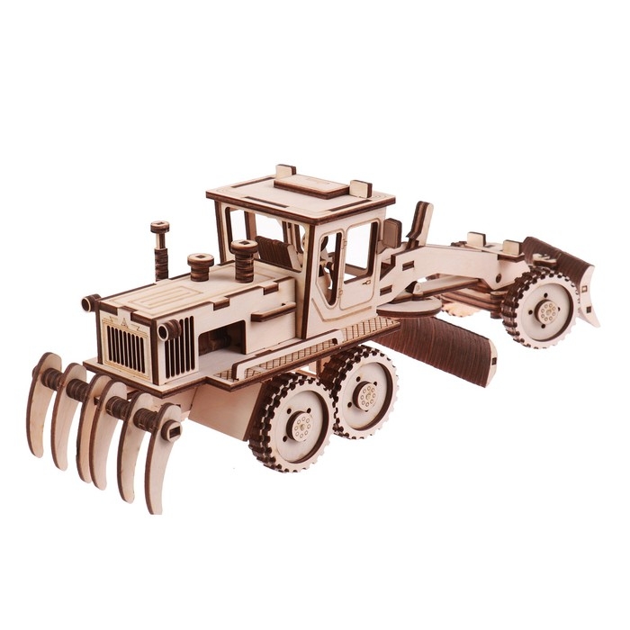 Сборная модель &laquo;Грейдер&raquo;, 230 деталей, 40х13,5х13,5 см