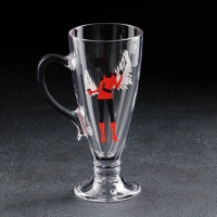 Кружка стеклянная &laquo;Мисс&raquo;, для чая/кофе, 250 мл, МИКС