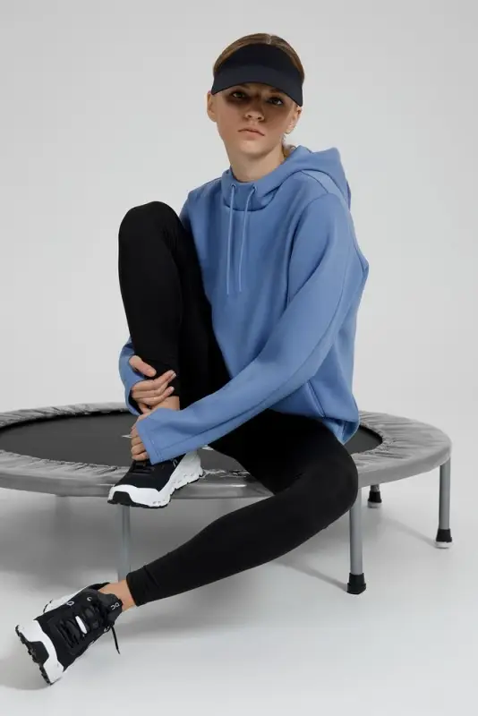 Худи унисекс Begi, синее, размер XXL